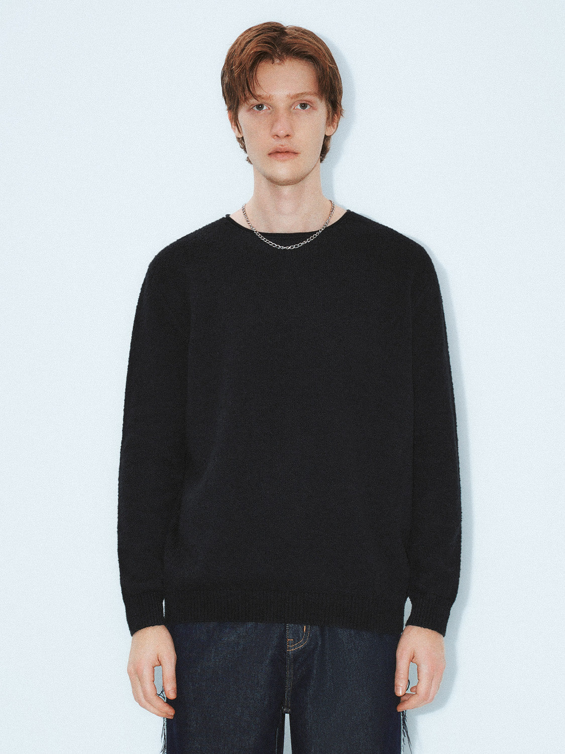 Crew Neck Knitted T-Shirts