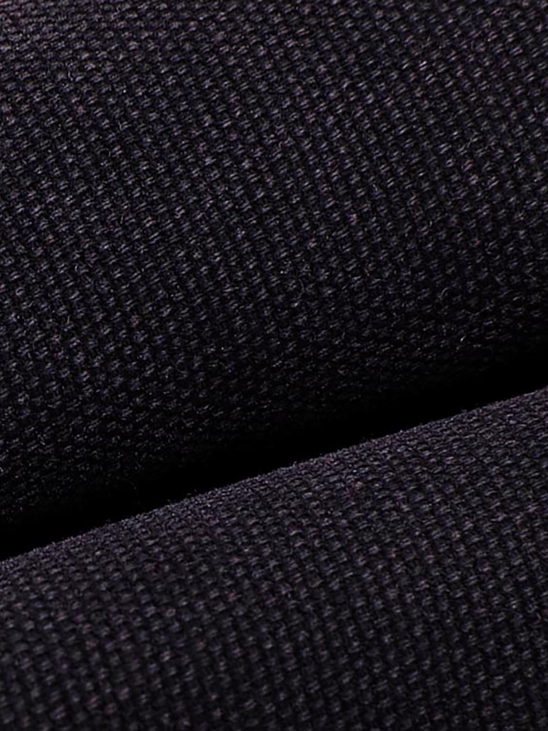 Contrast Collar Zip Up Padded Jackets