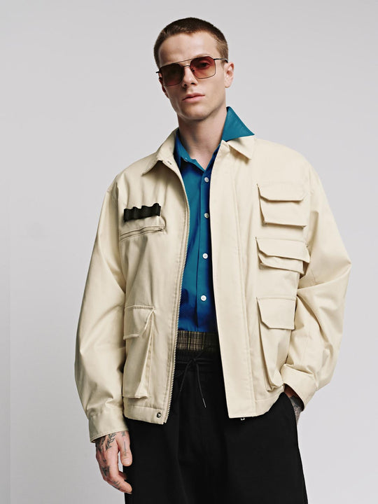 Flap Pockets Padded Jackets