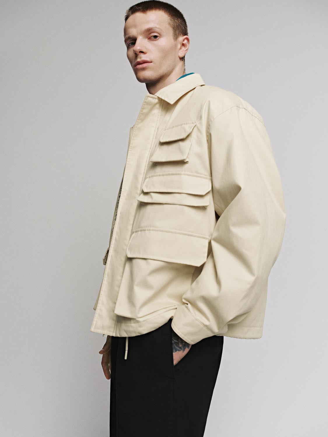 Flap Pockets Padded Jackets