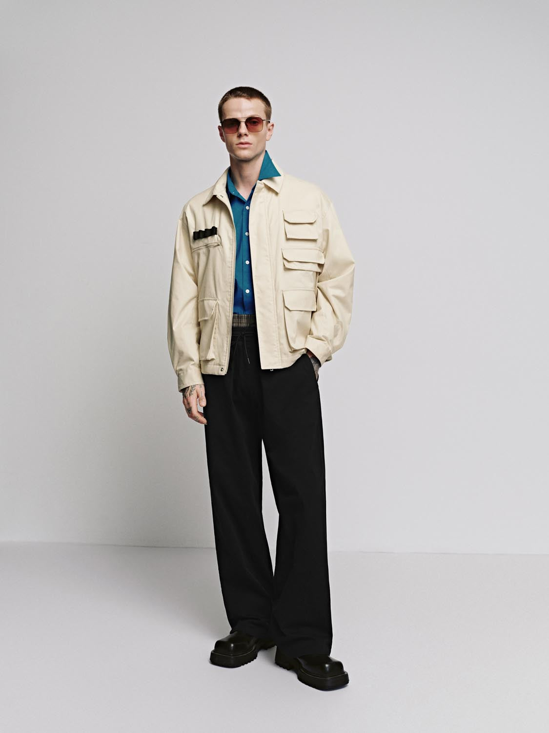 Flap Pockets Padded Jackets