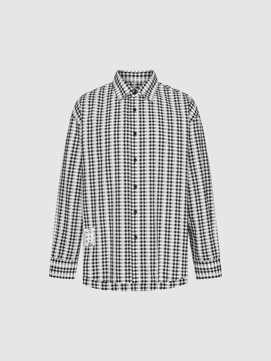 Loose Fit Check Shirts