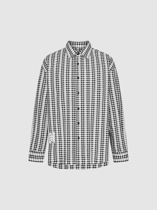 Loose Fit Check Shirts