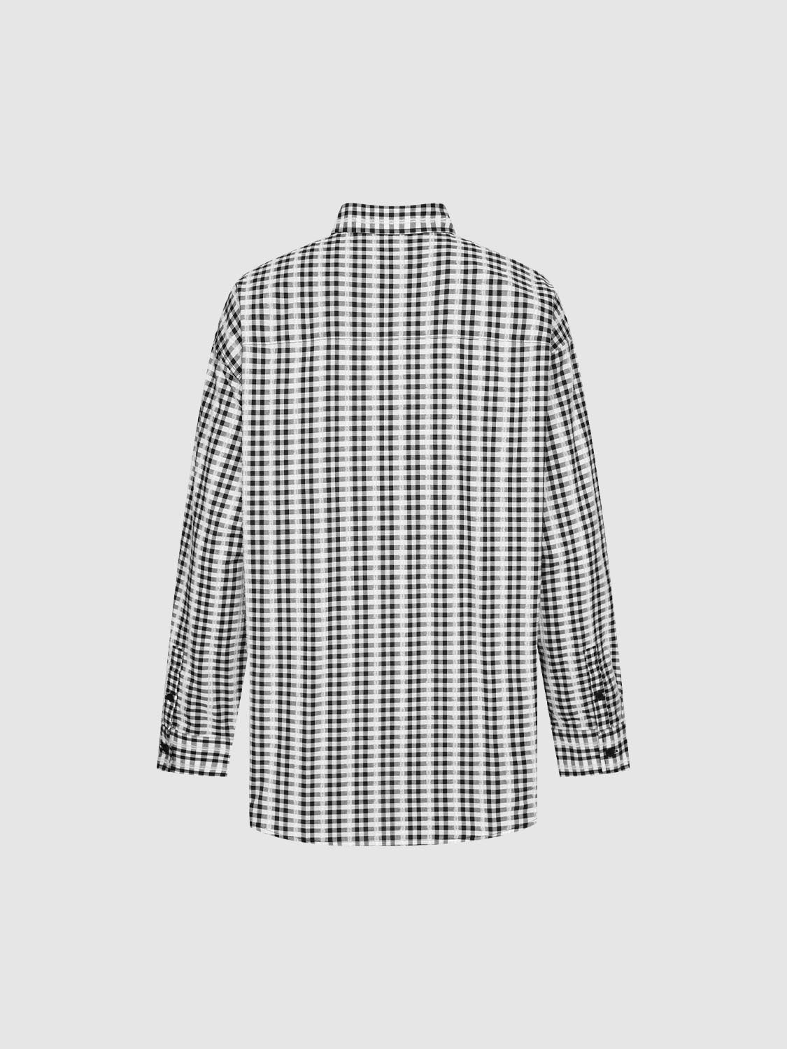 Loose Fit Check Shirts