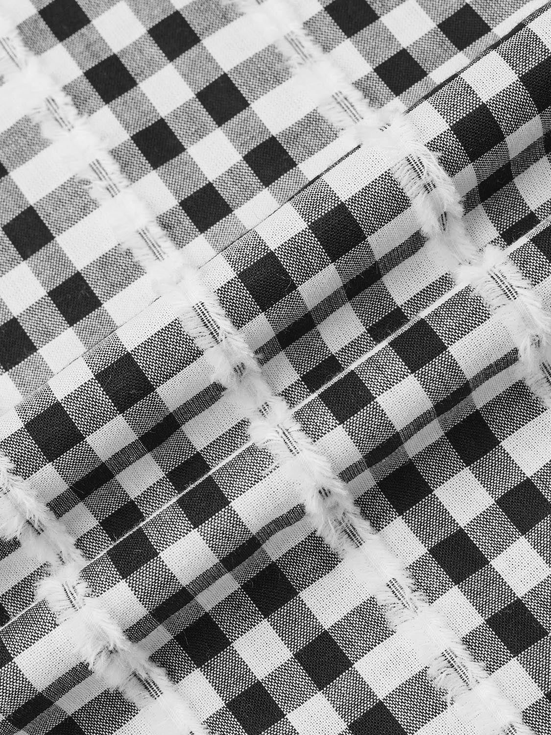 Loose Fit Check Shirts