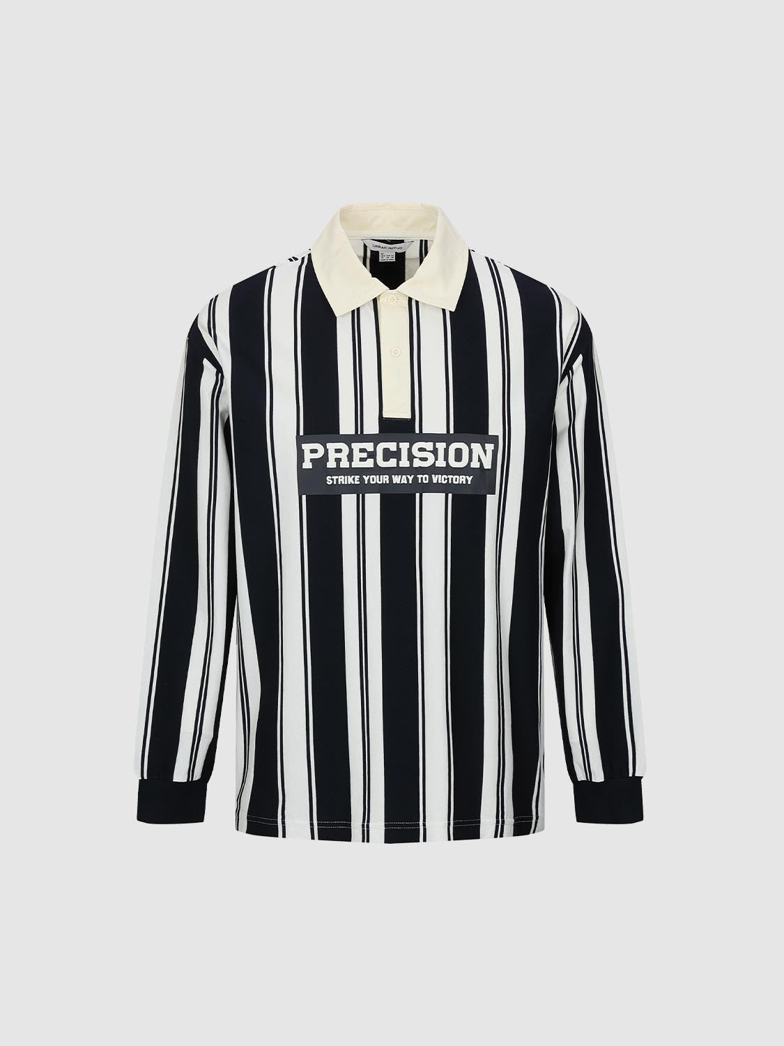 Striped Printed Polo Shirts