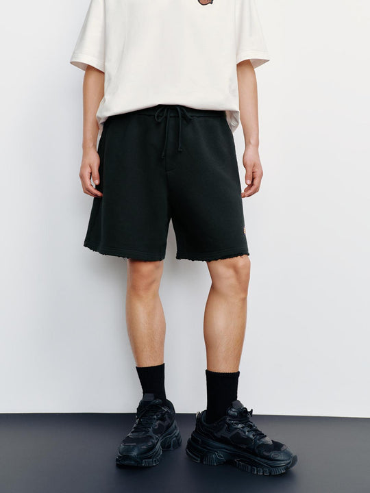 Thick Stretch Drawstring Pull On Shorts
