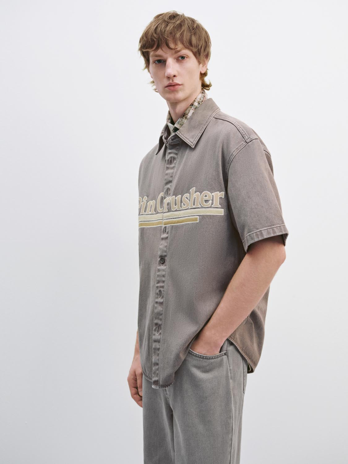 Denim Short Sleeve Shirts