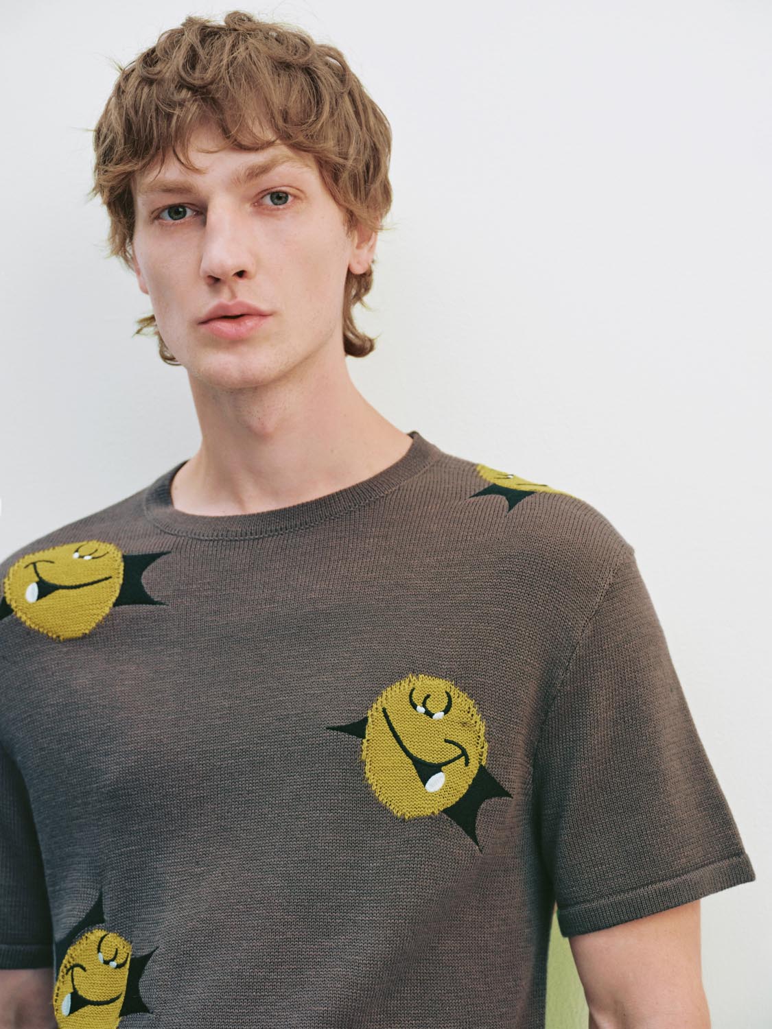 Knitted Short Sleeve T-Shirts
