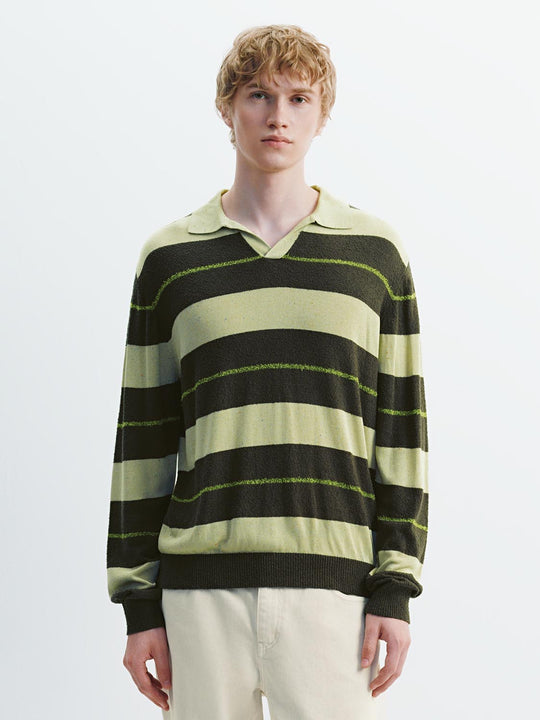 Striped Knitted T-Shirts