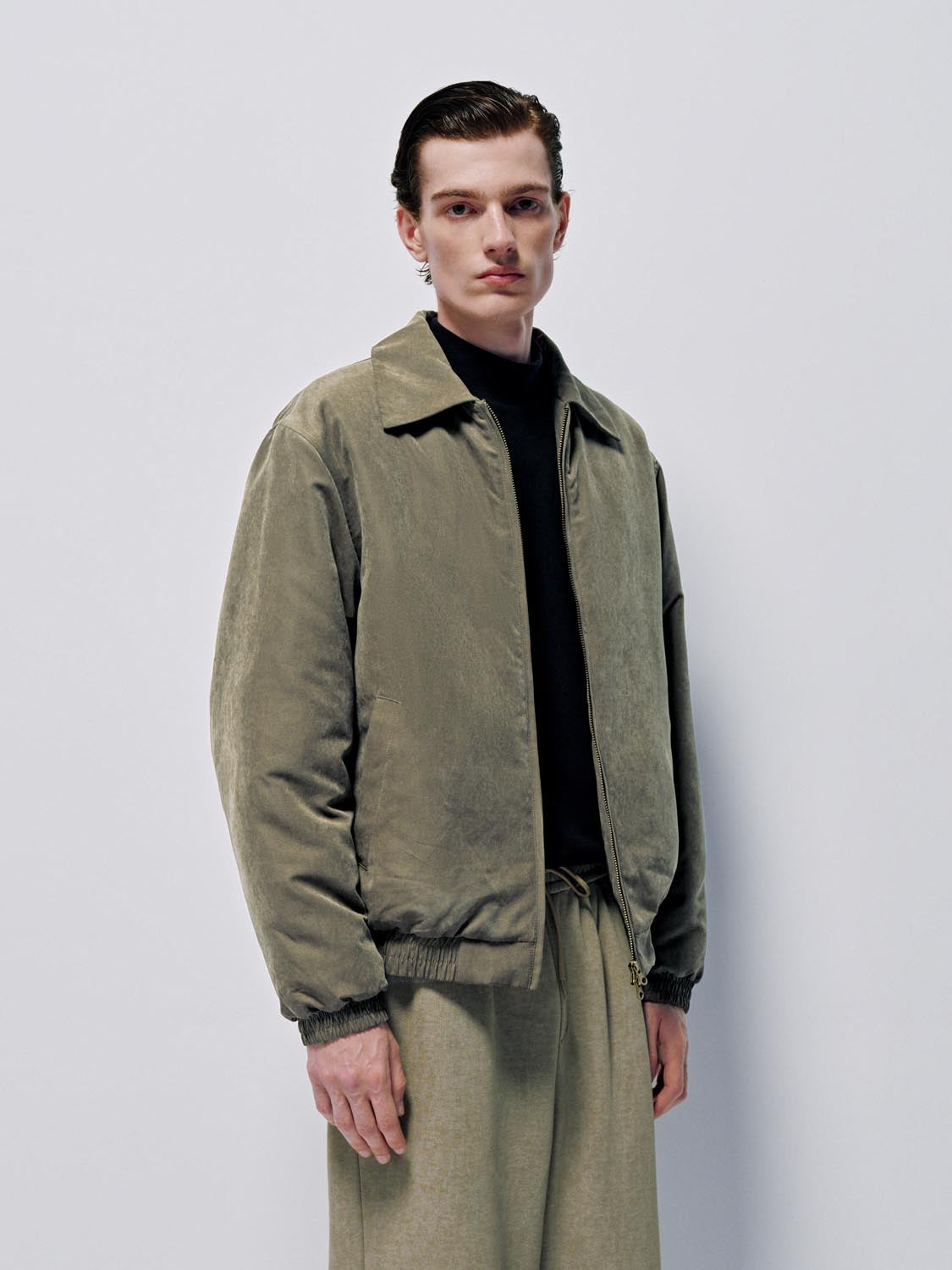 Collared Padded Bomber Jackets