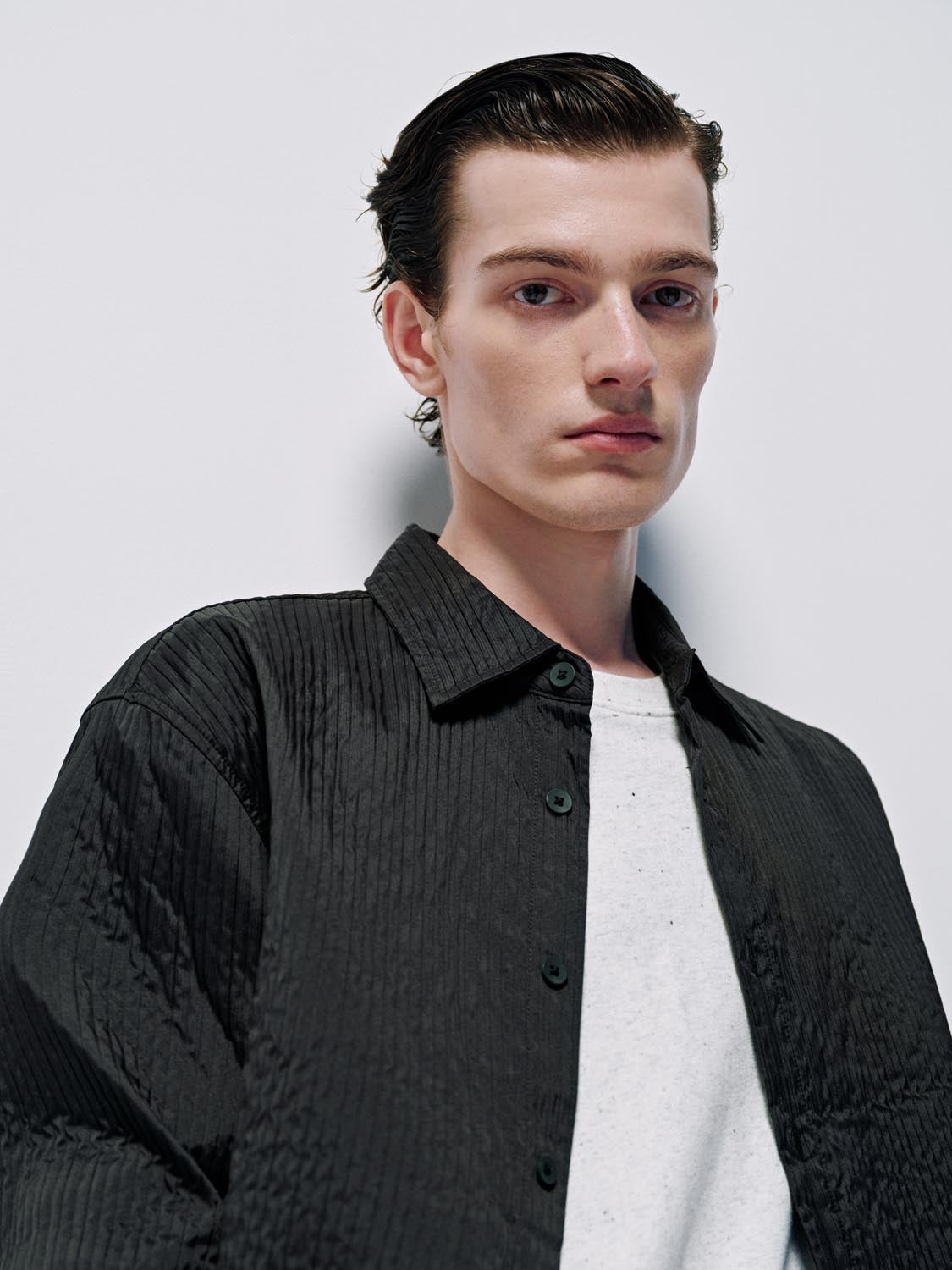 Loose Fit Crinkle Shirts