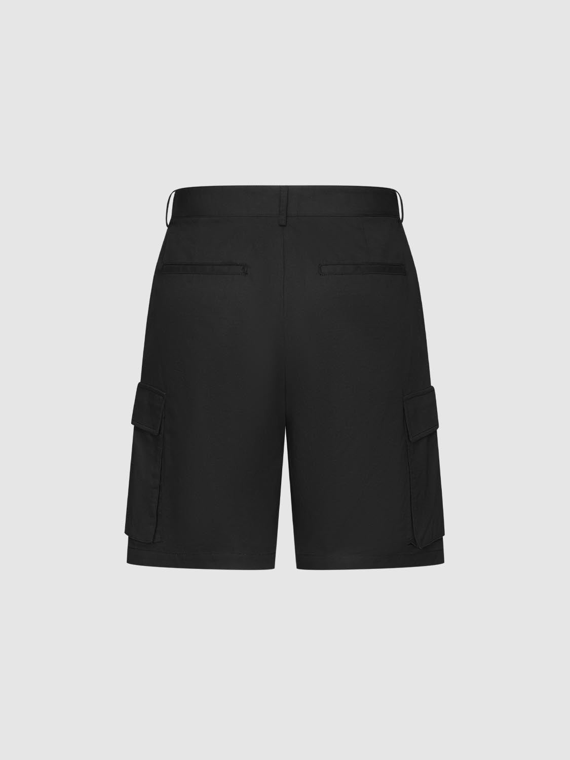 Flap Pockets Shorts