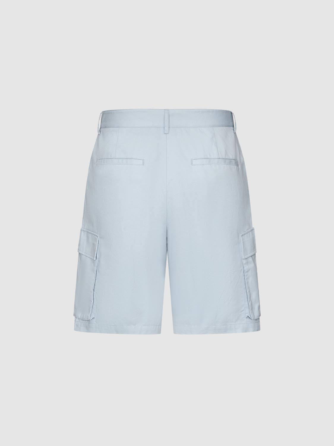 Flap Pockets Shorts
