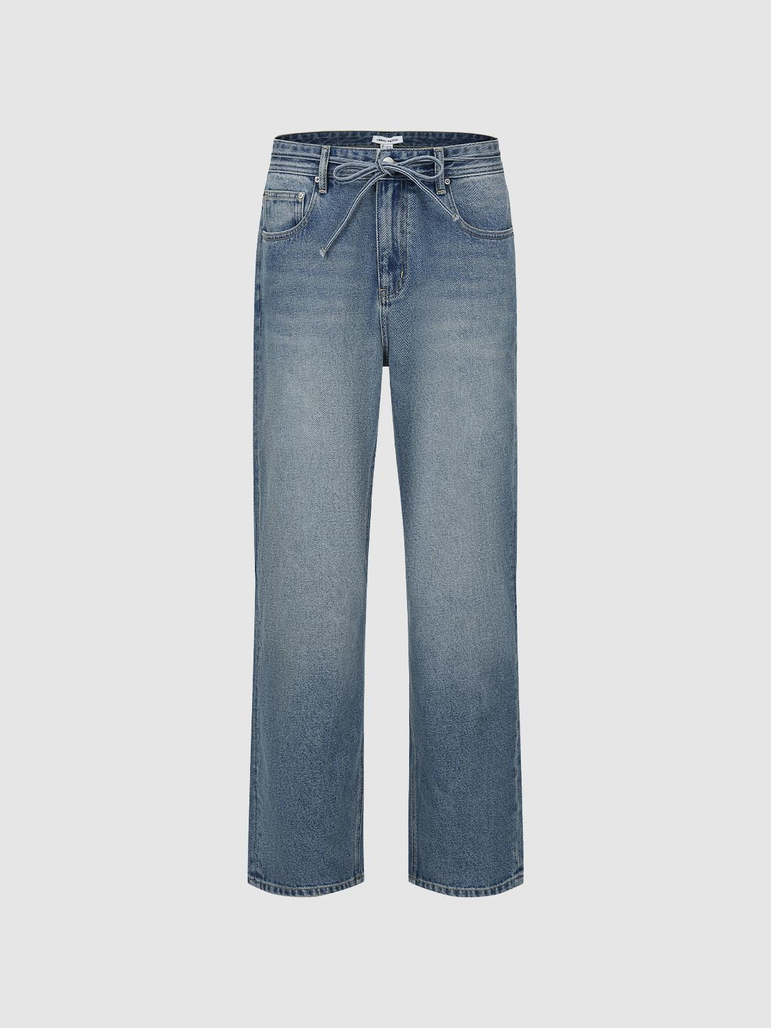 Gradient Straight Leg Jeans