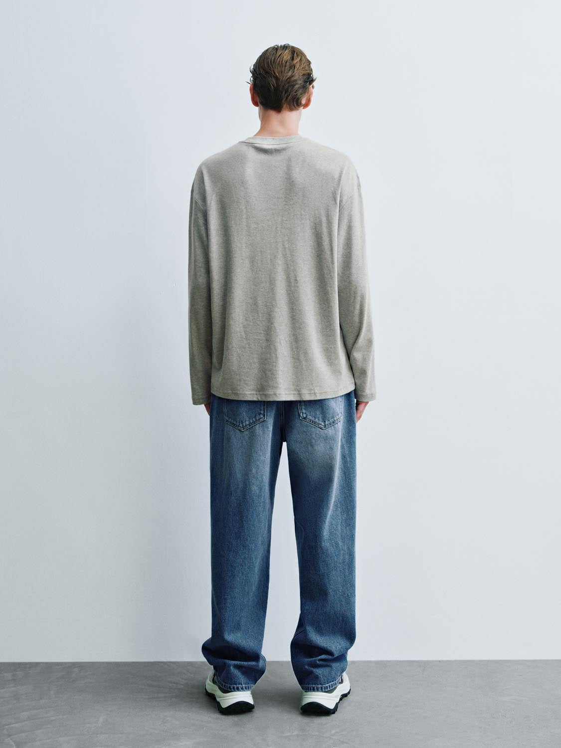 Gradient Straight Leg Jeans