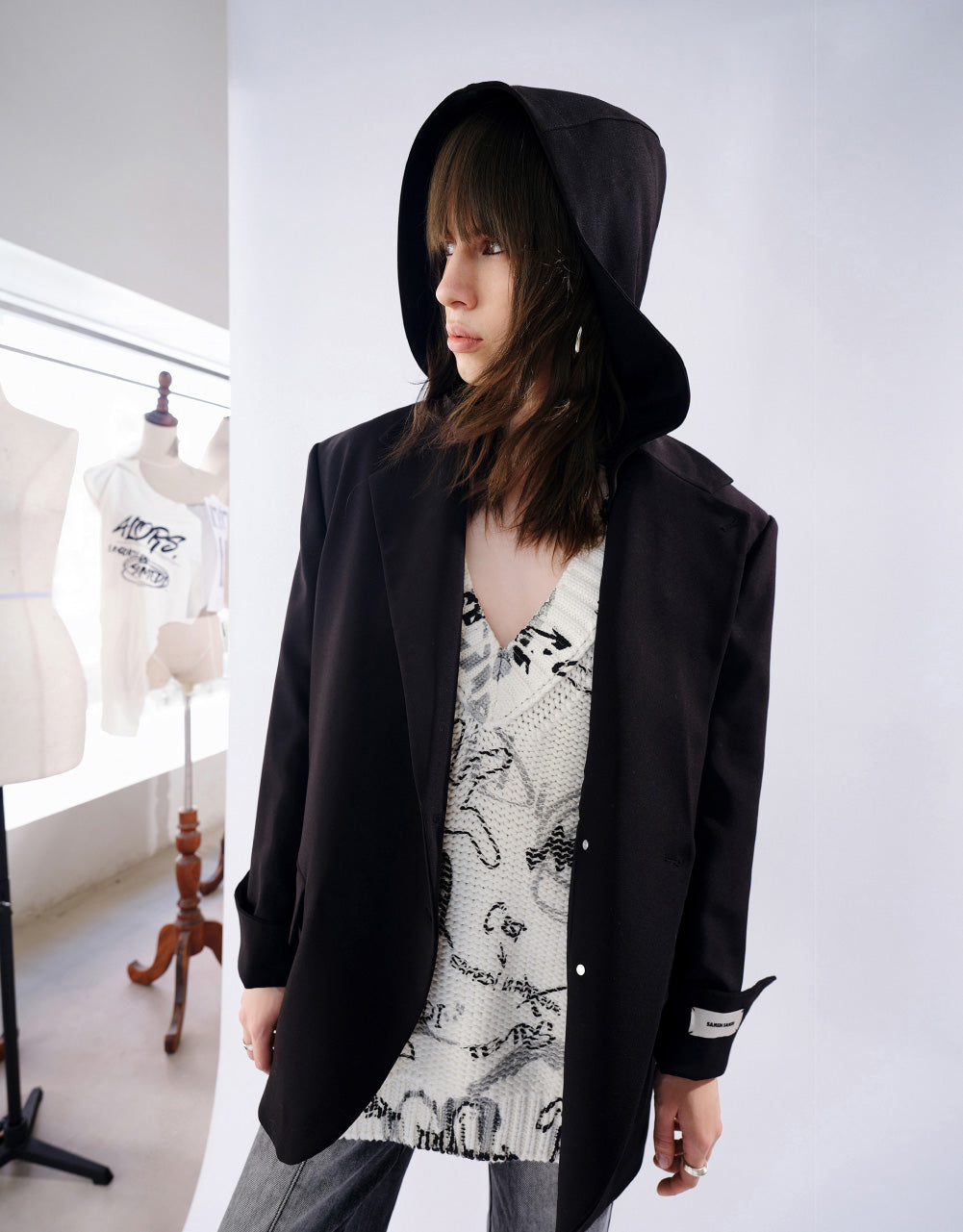 Tailored Long Blazer