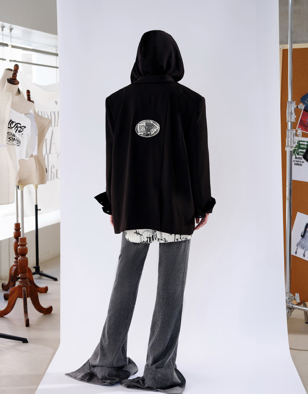 Tailored Long Blazer