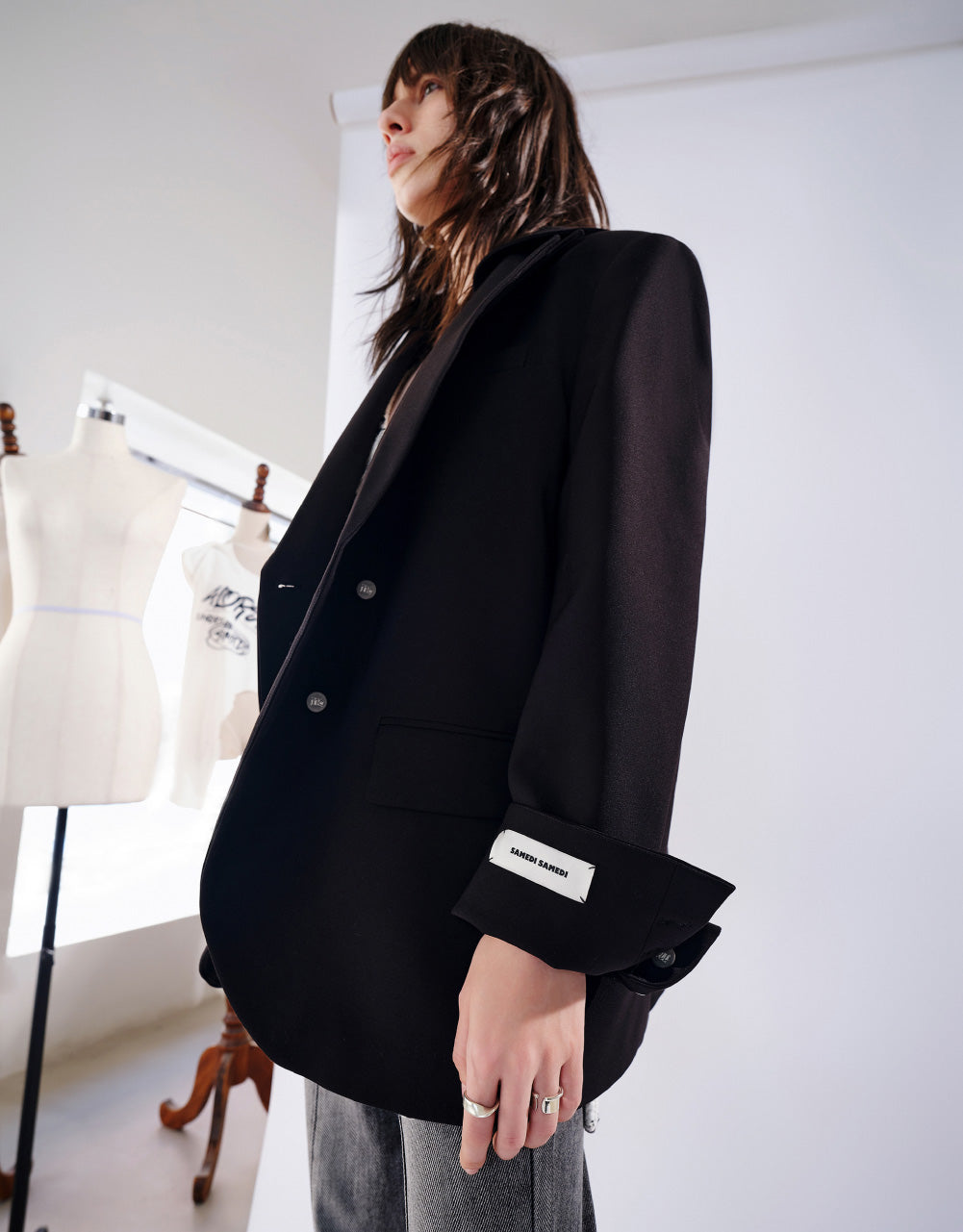 Tailored Long Blazer