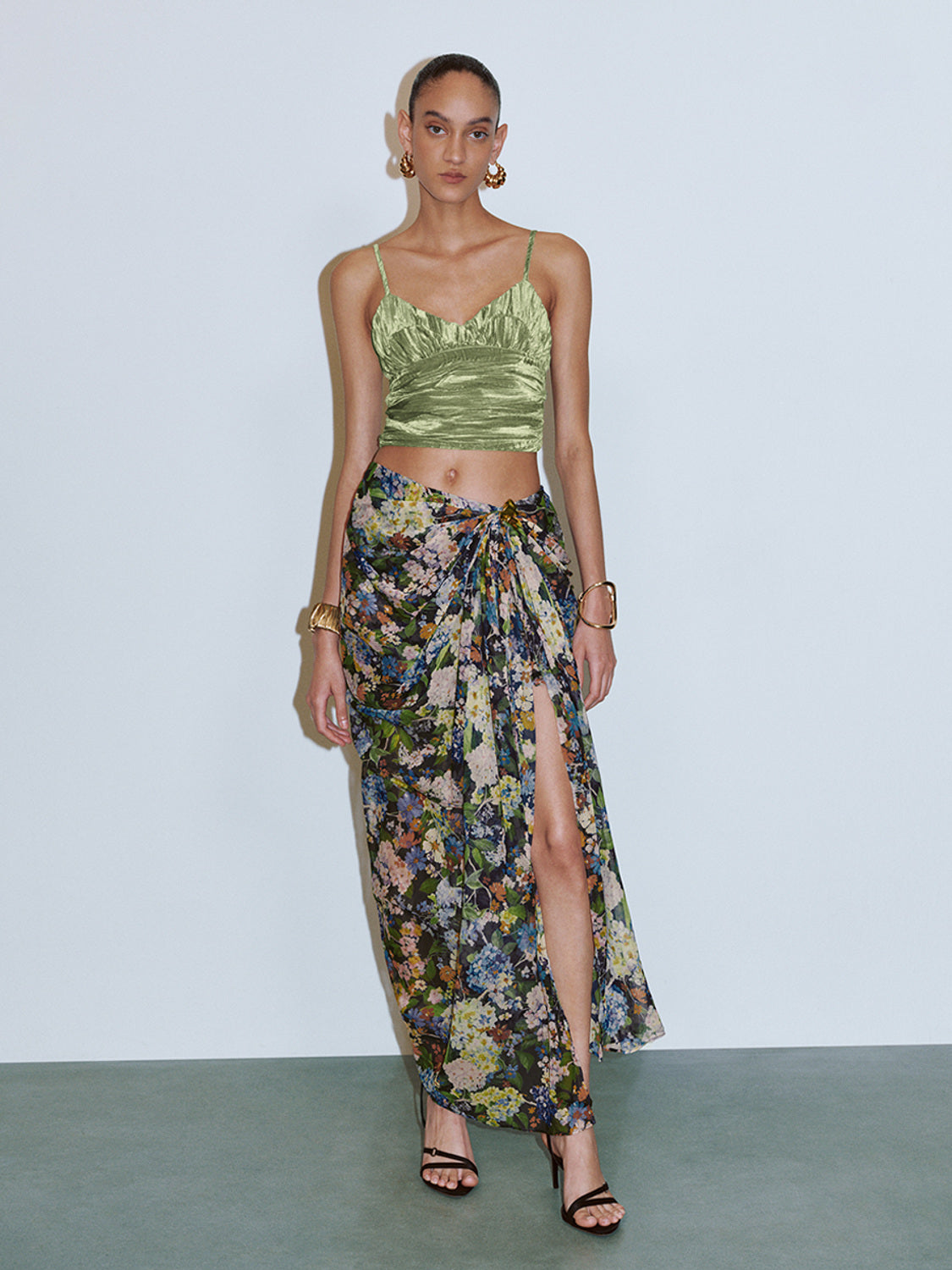 Ruched Cami Tops