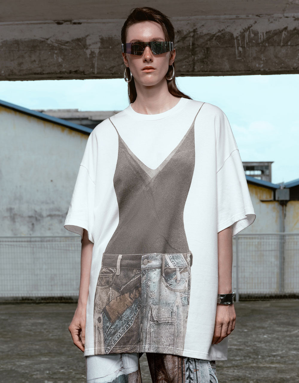 Printed Oversized T-Shirt