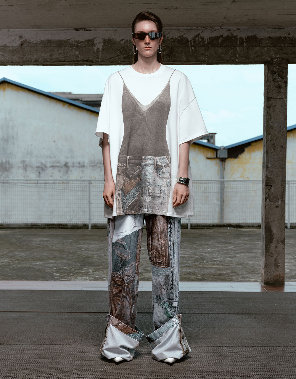 Printed Oversized T-Shirt