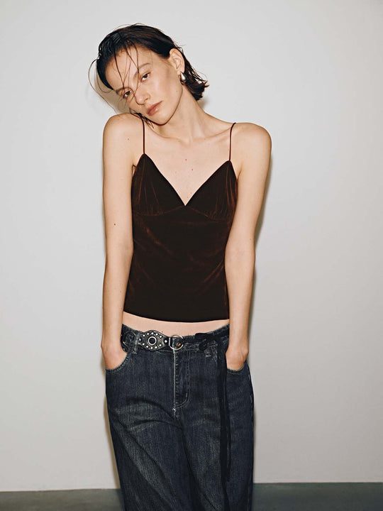 Strappy Slim-Fit Tank Tops