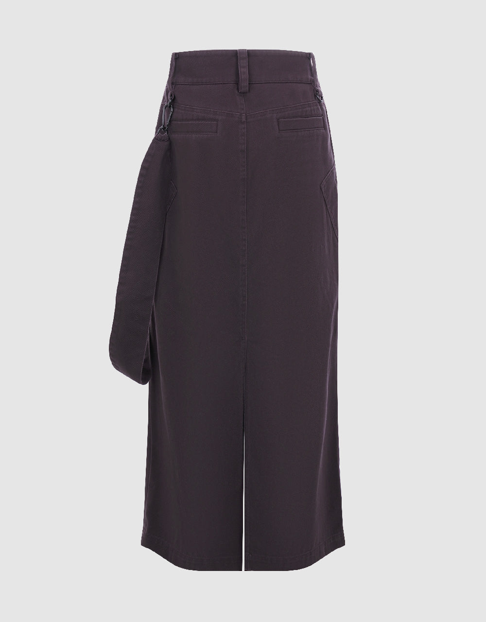 Split Hem Straight Skirt