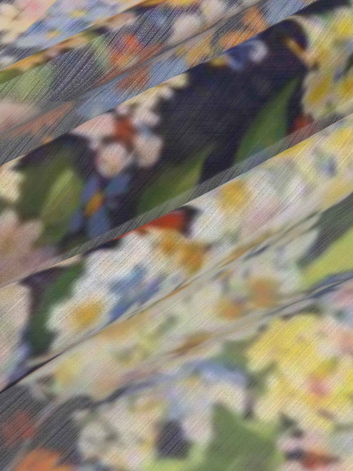 Floral Draped Skirts