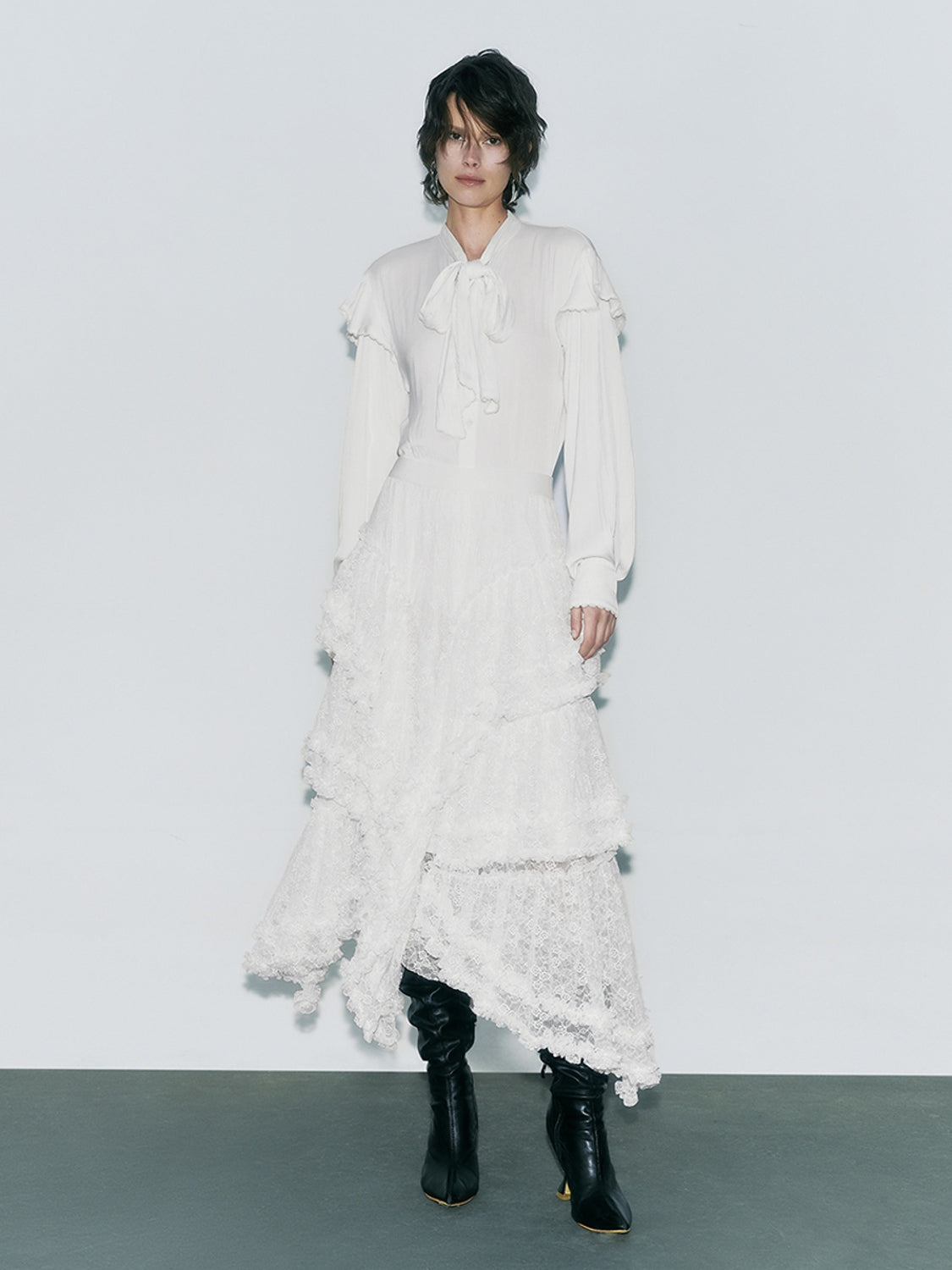 Tiered A-Line Skirts