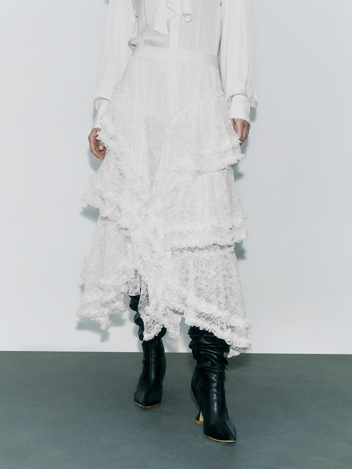 Tiered A-Line Skirts