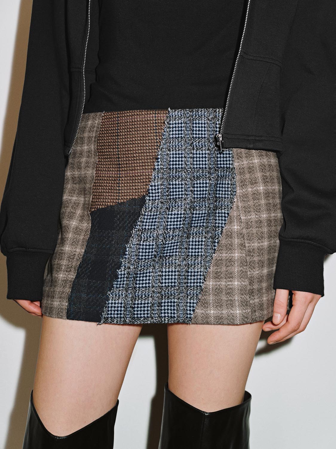 Paneled A-Line Skirts