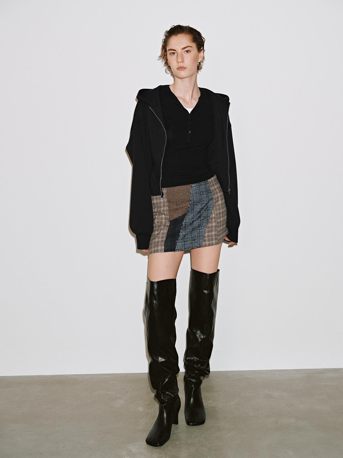 Paneled A-Line Skirts