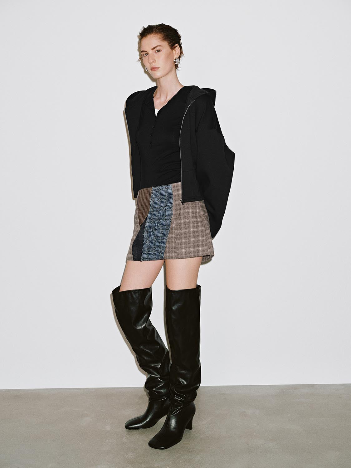 Paneled A-Line Skirts