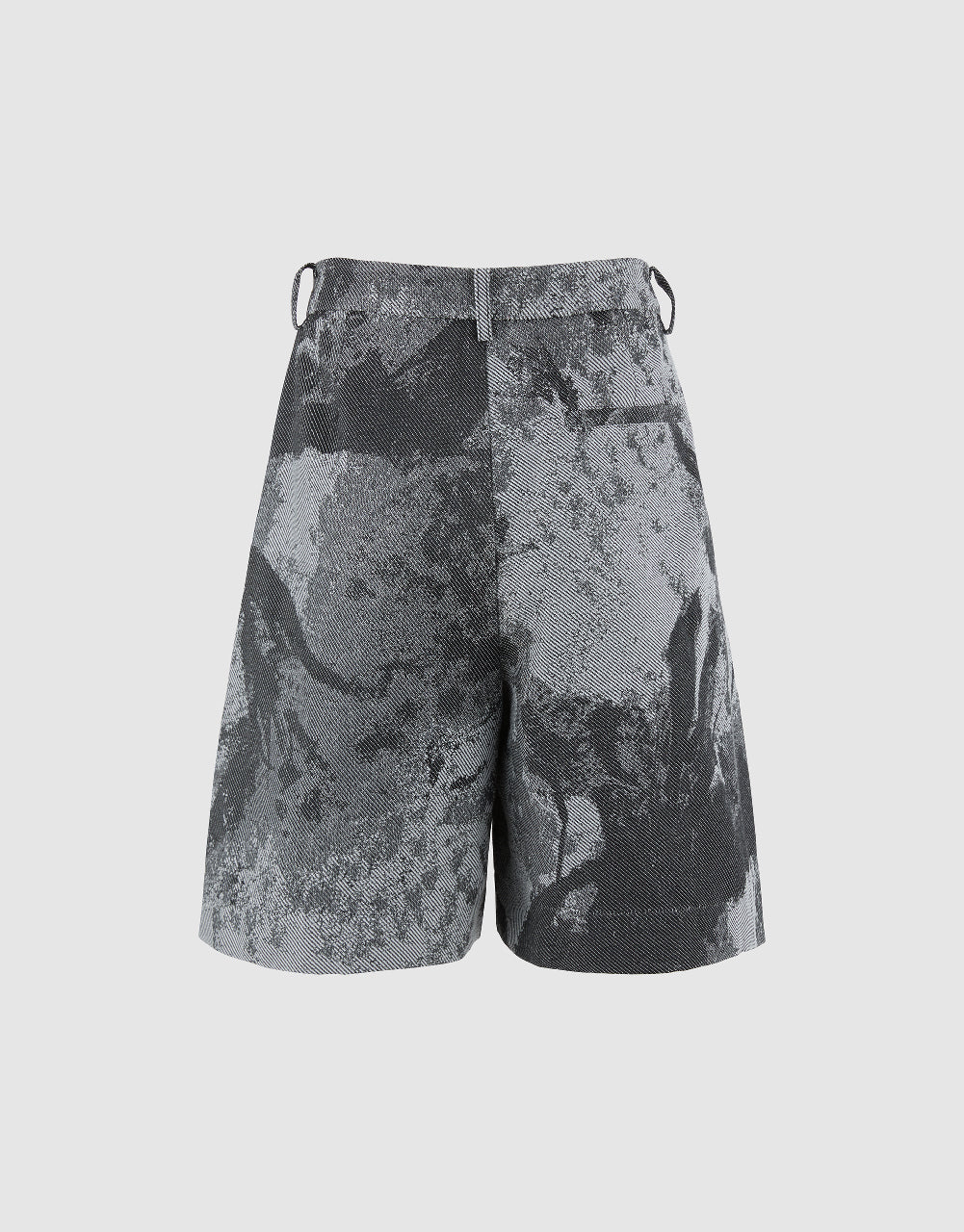 Printed Oversized Shorts