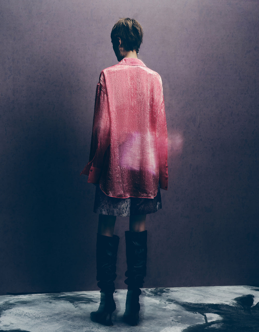 Printed Oversized Shorts