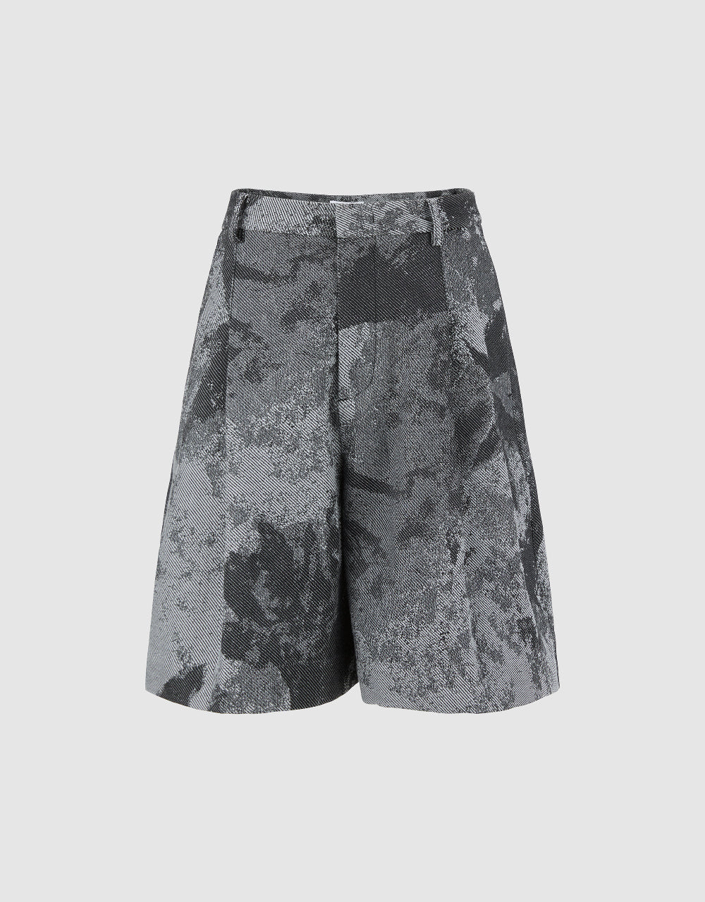 Printed Oversized Shorts