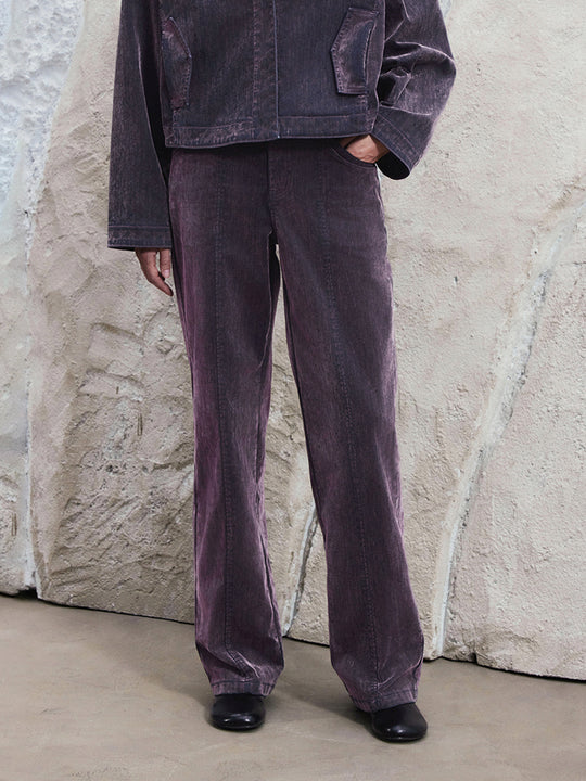 Denim Straight Pants Jeans