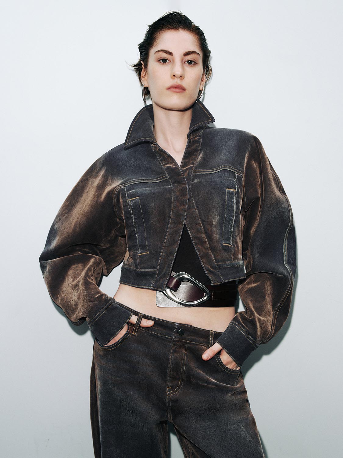 Cropped Denim Jackets