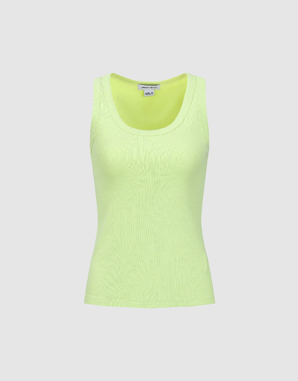 Crew Neck Knitted Tank Top