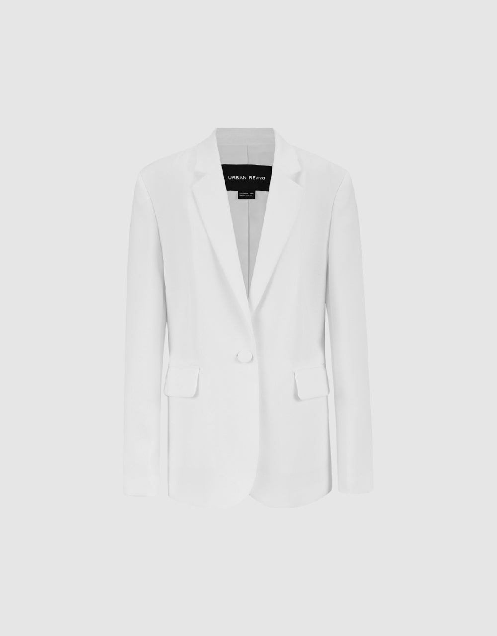 Notched Collar Blazer