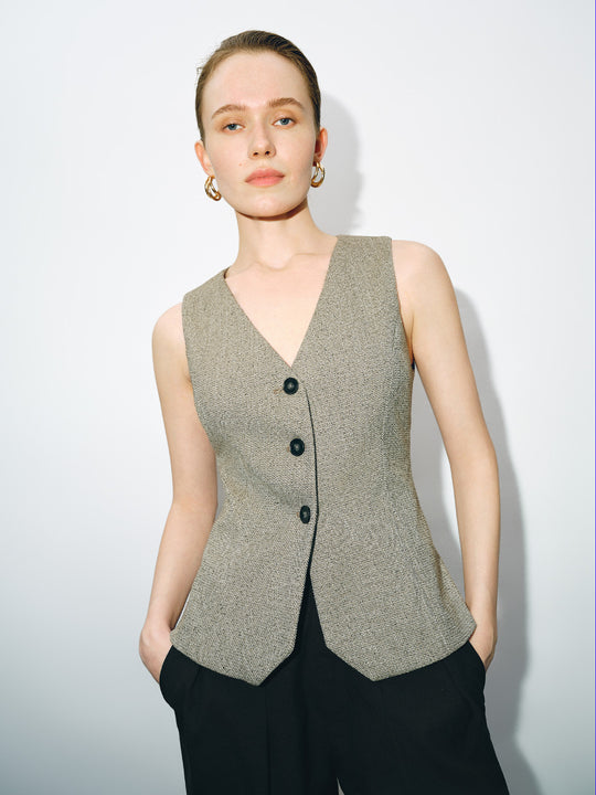 V-Neck Skater Vest