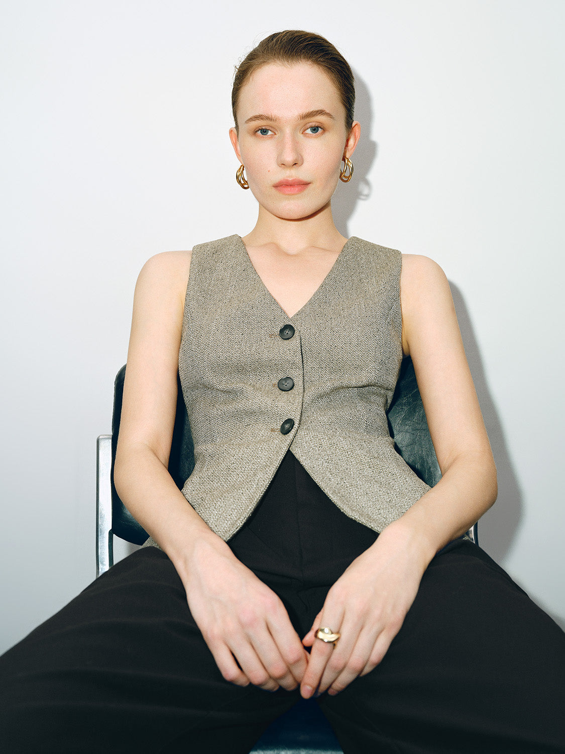 V-Neck Skater Vest