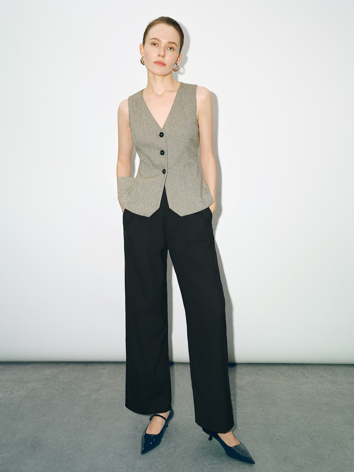 V-Neck Skater Vest