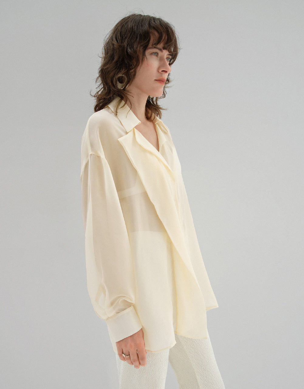 Ruffle Overhead Shirt