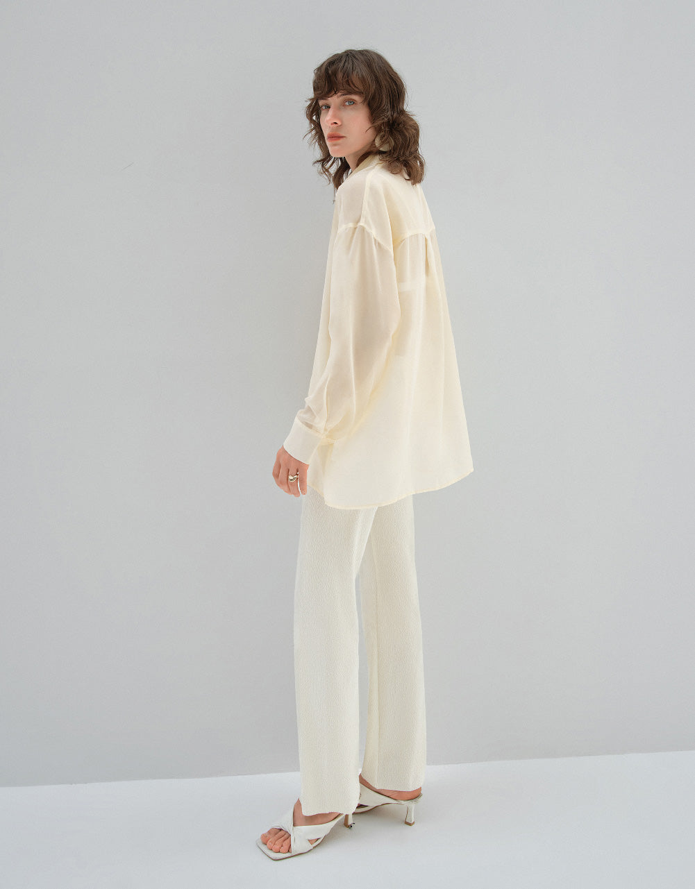 Ruffle Overhead Shirt