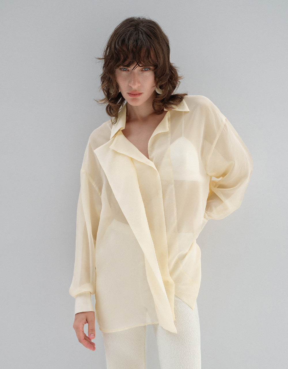 Ruffle Overhead Shirt