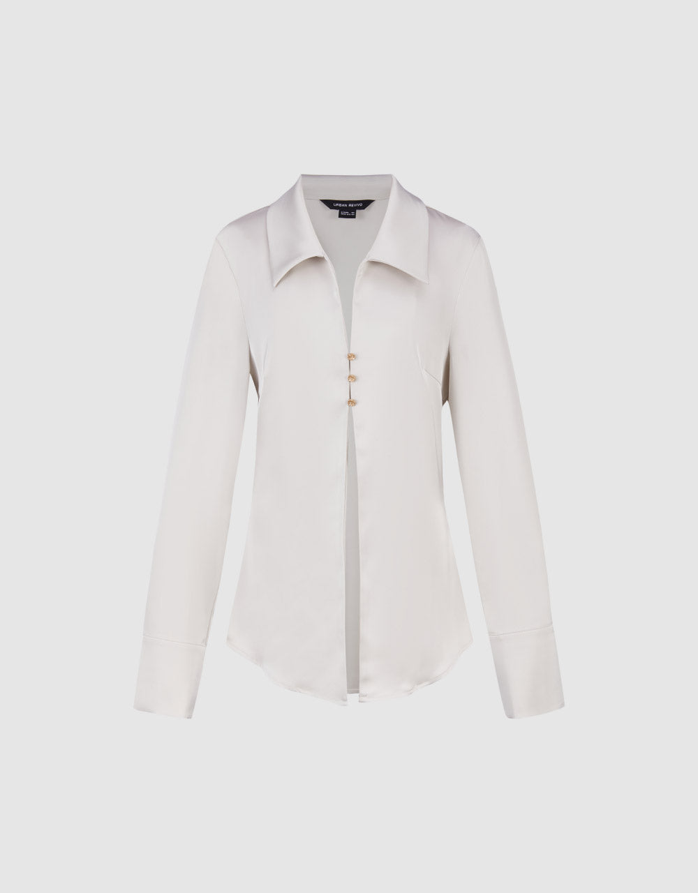 Button Up Skinny Shirt