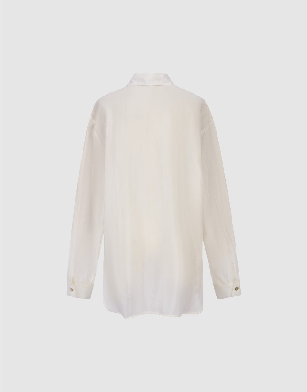 Drop Shoulder Sleeve Lapel Shirt