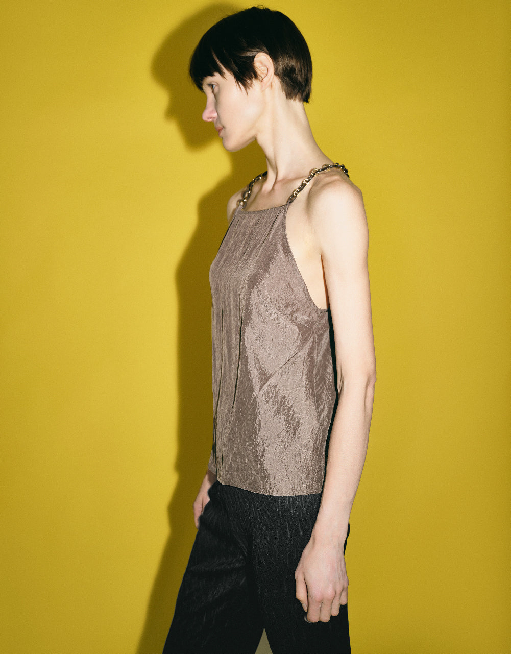 Chain Strap Cami Top
